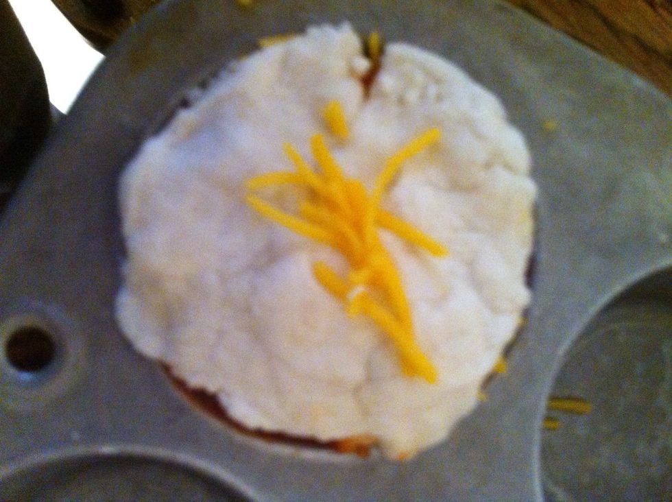 Sprinkle cheese on top