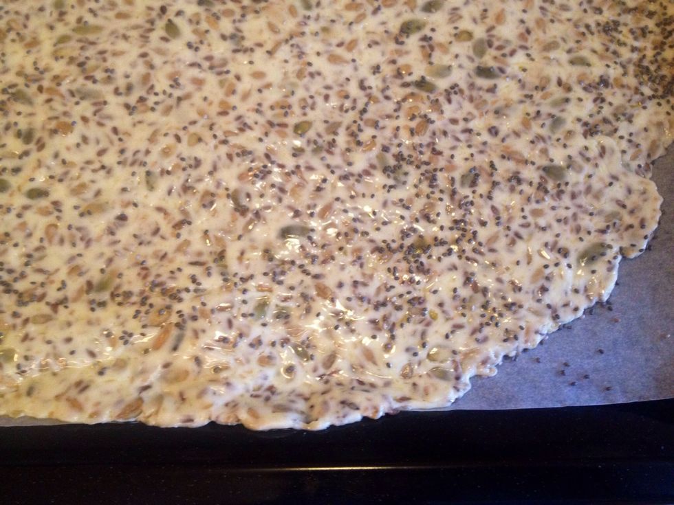 Sprinkle chia seeds on top.