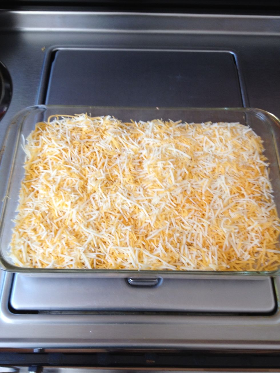 Sprinkle Colby Jack on top.