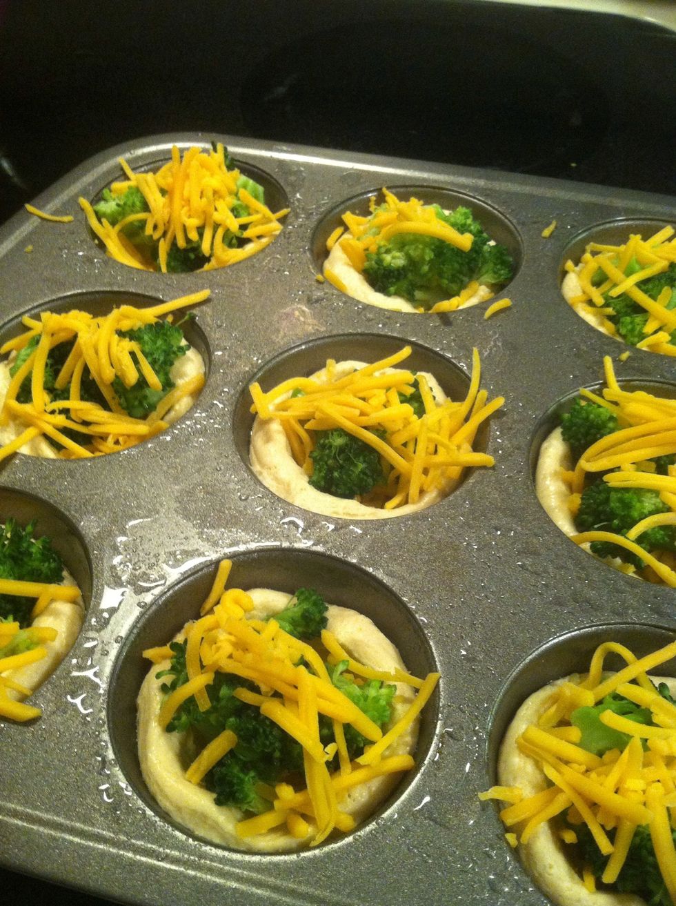 Sprinkle more cheese...