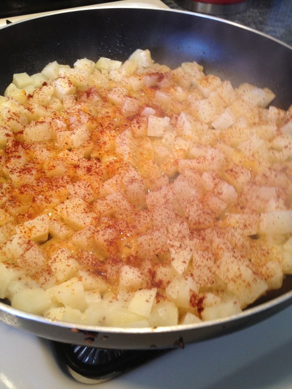 Sprinkle on some paprika.