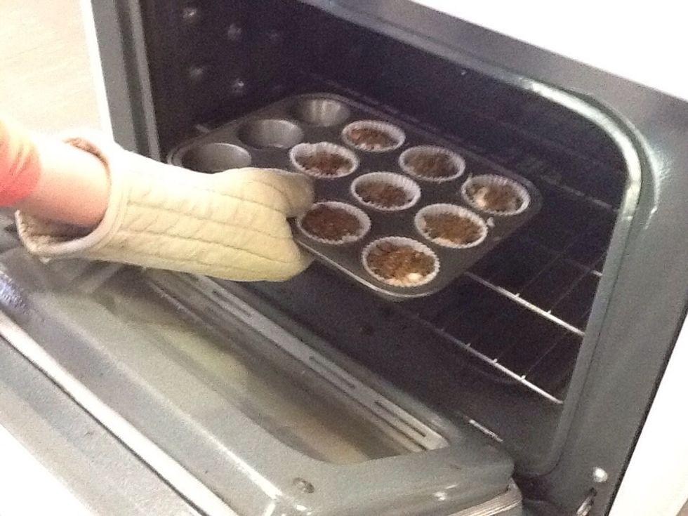 Sprinkle on the spicy mixture and bake for 20 minutes