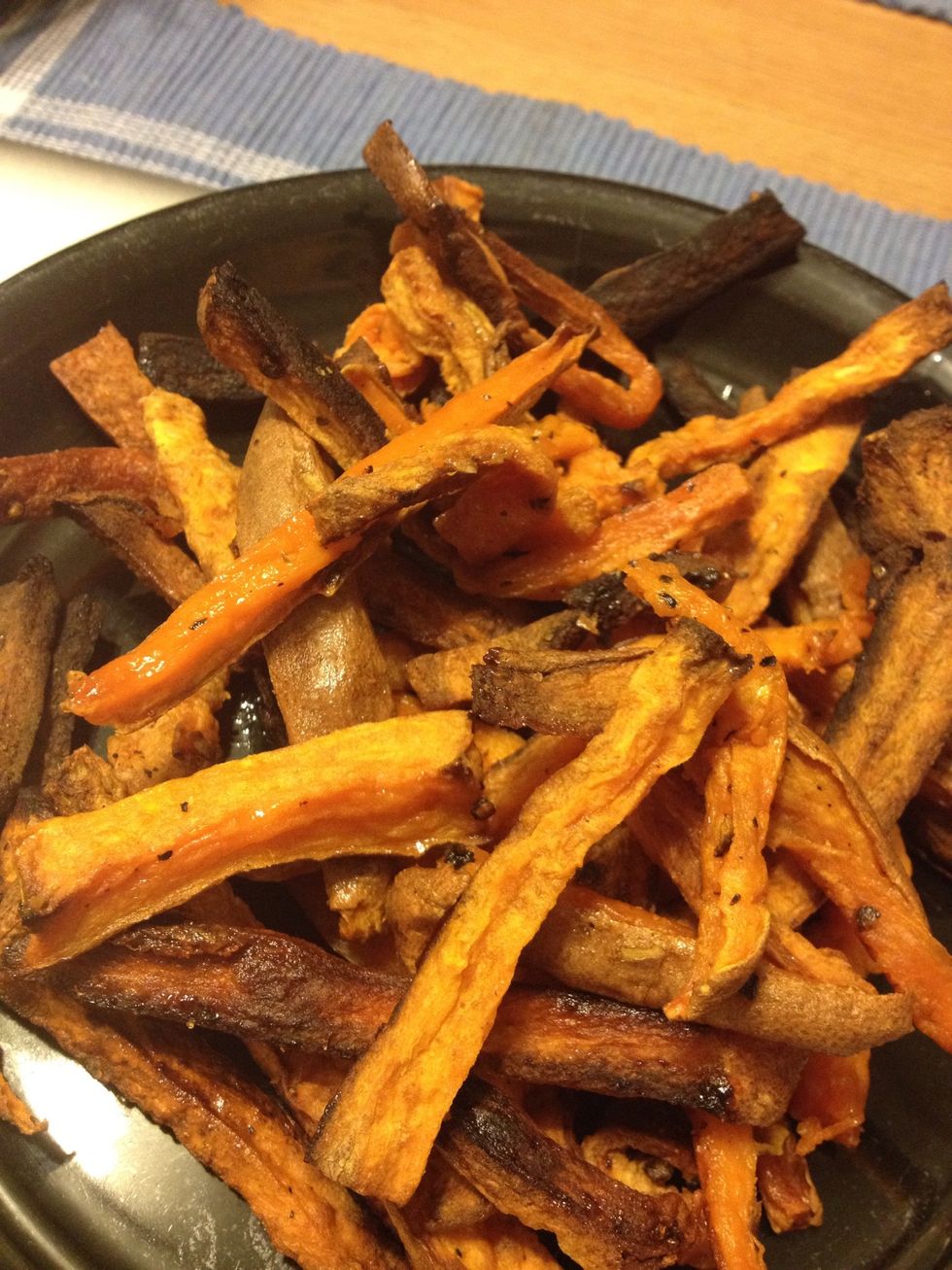 Sprinkle some cinnamon if desires