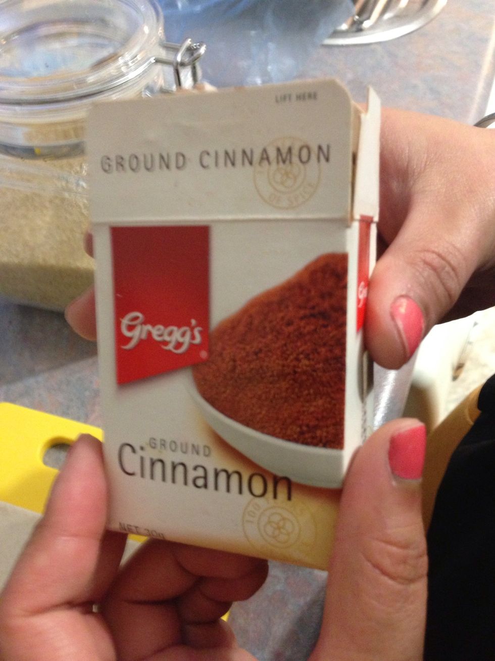Sprinkle some cinnamon