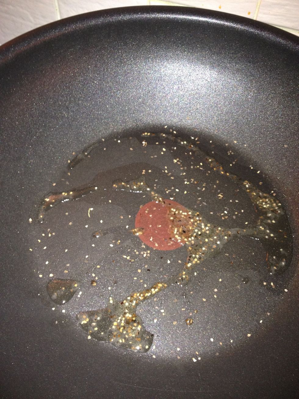 sprinkle some cracked black pepper