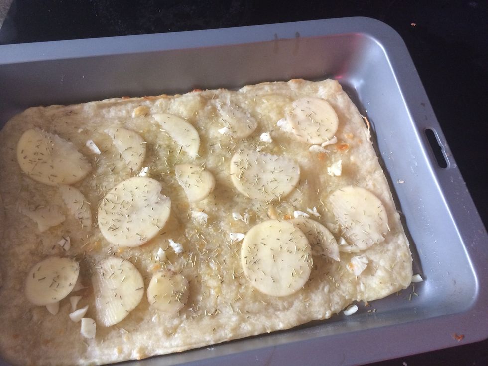 Sprinkle some rosemary on top.