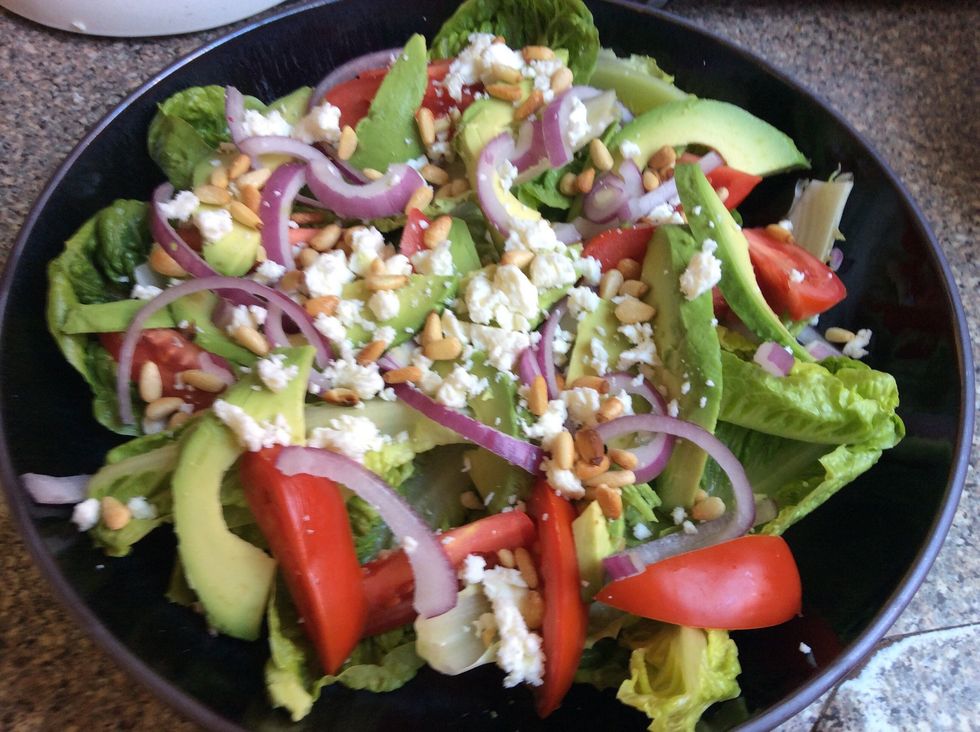 Sprinkle them over the salad