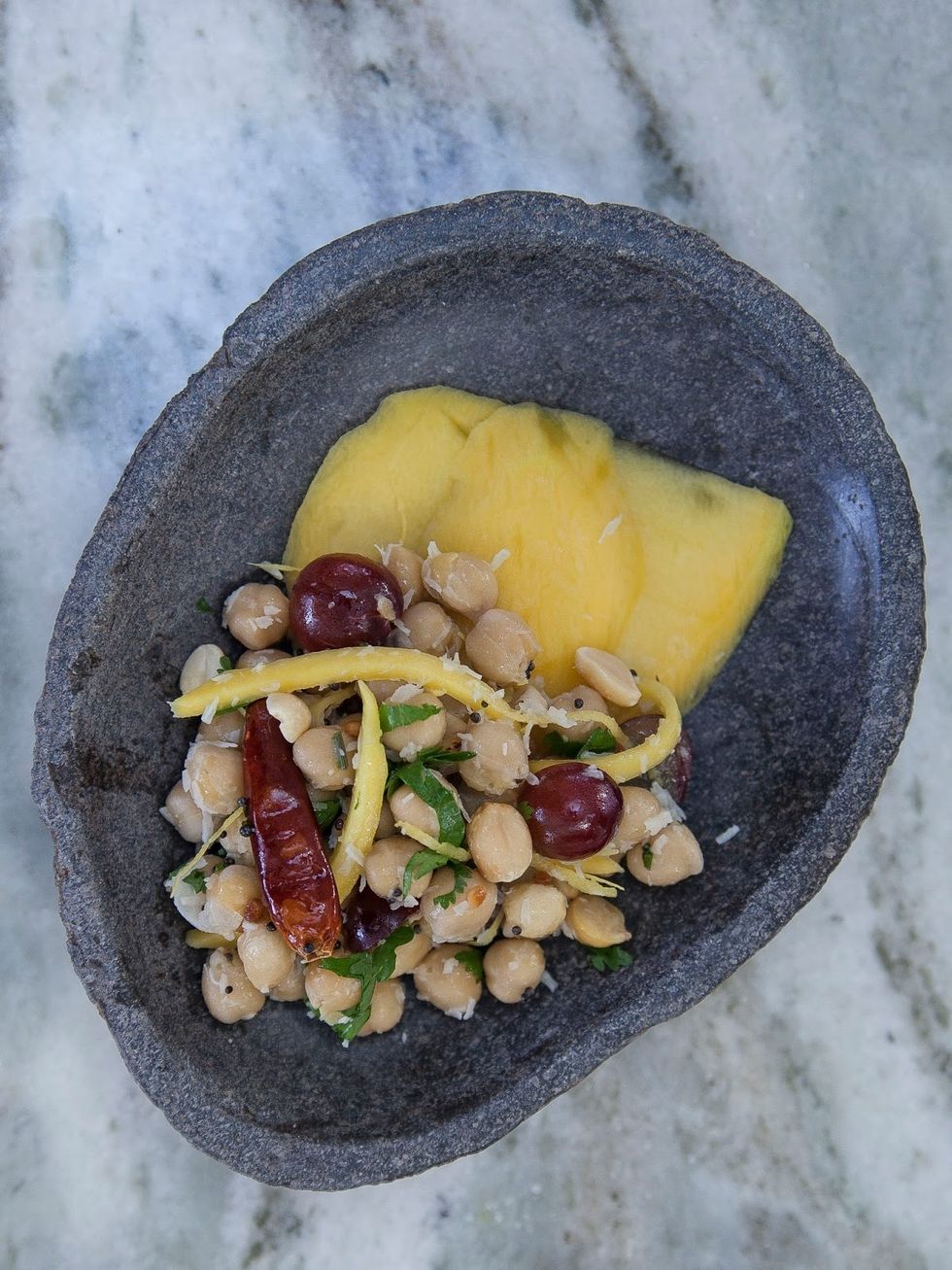 Sprinkle with a bit of chopped fresh cilantro and serve it up.