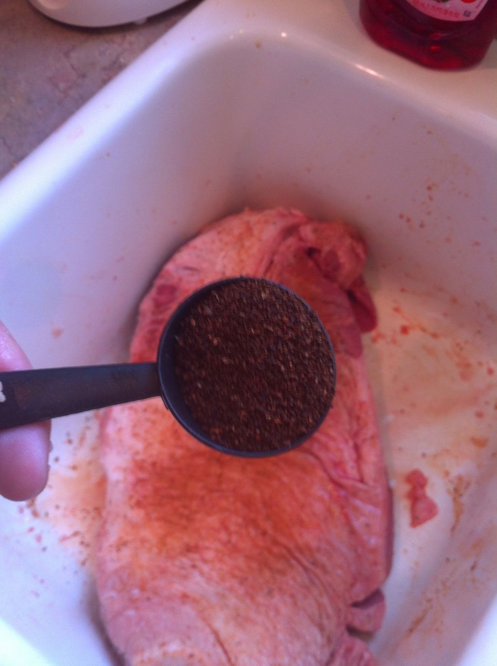 Sprinkle with coffee grounds....... Unused grounds btw