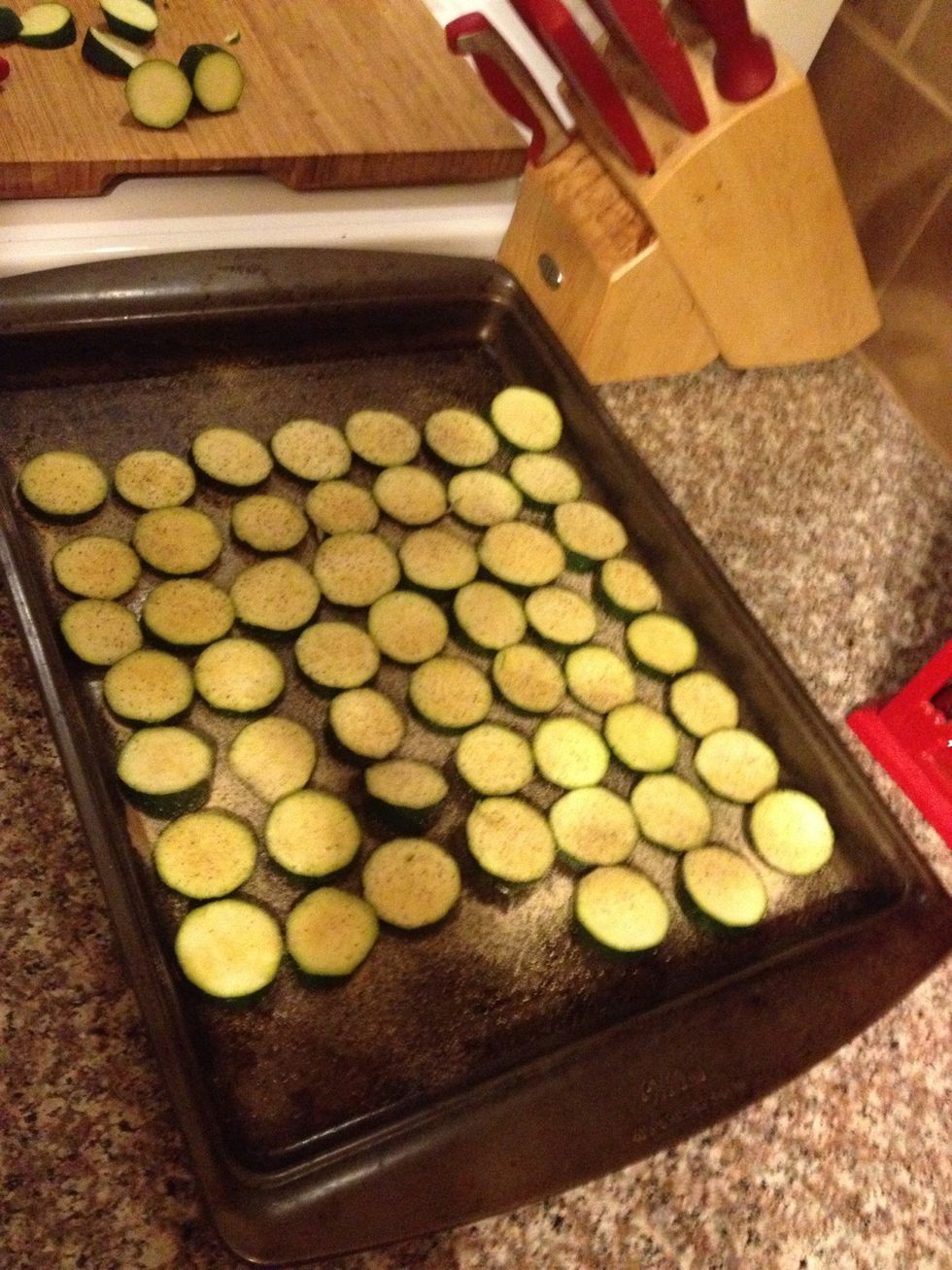 Sprinkle with garlic pepper