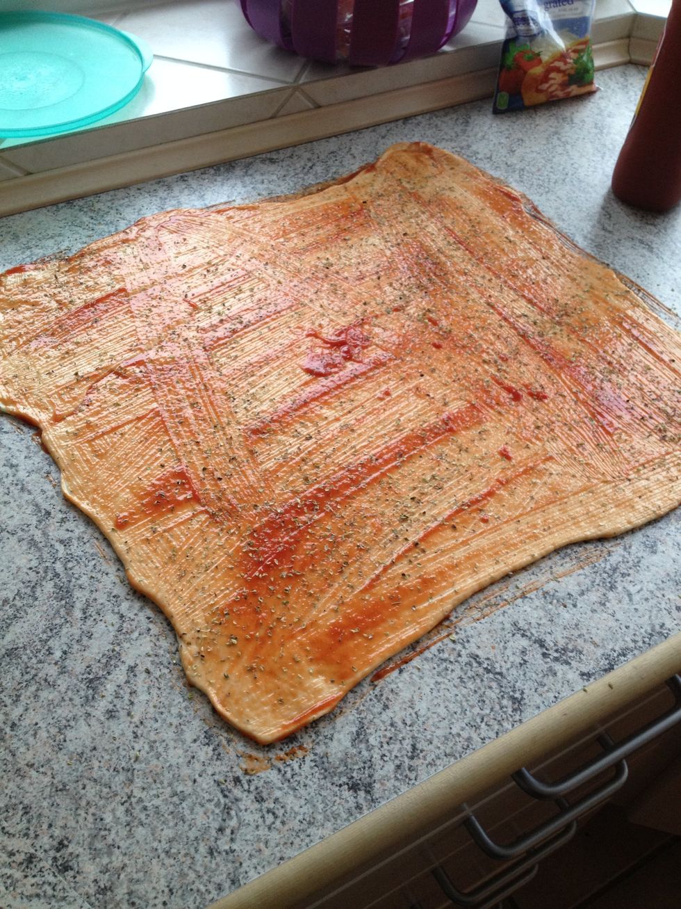 Sprinkle with oregano