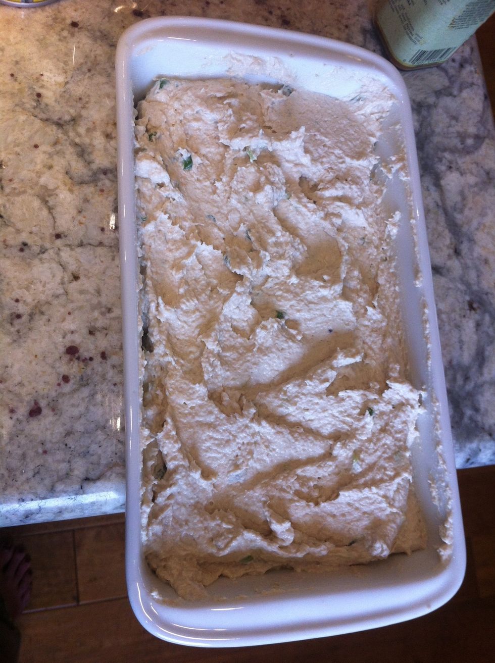 Sprinkle with paprika. Bake at 350 for 15 minutes or until hot. Serve with crackers.