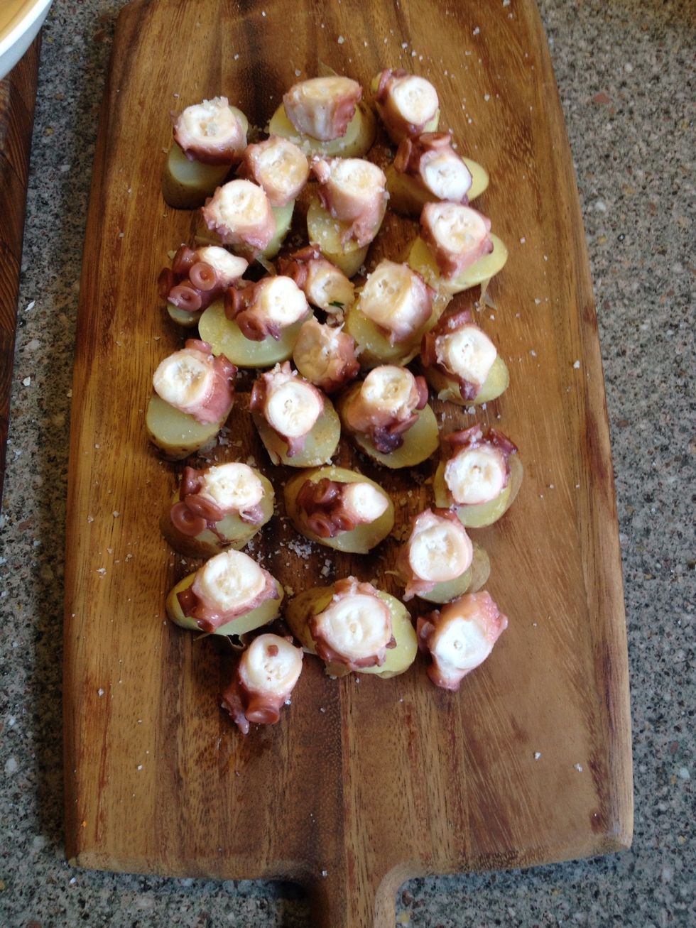 Sprinkle with sea salt