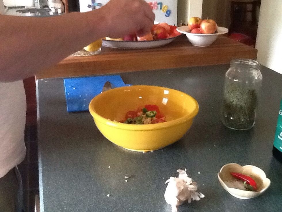 Sprinkle your salt on your salad