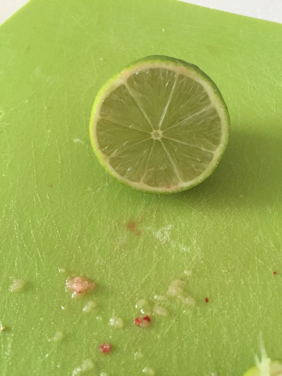 Squeeze 1 tbsp lime (or lemon)