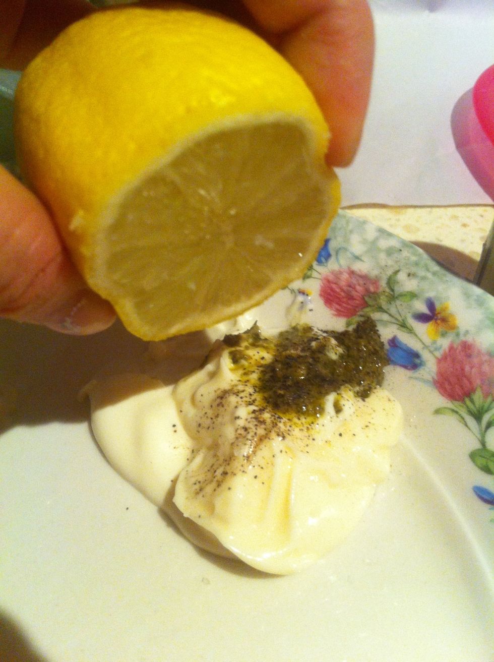 Squeeze in a couple of teaspoons of lemon juice, lime also tastes great instead of lemon!
