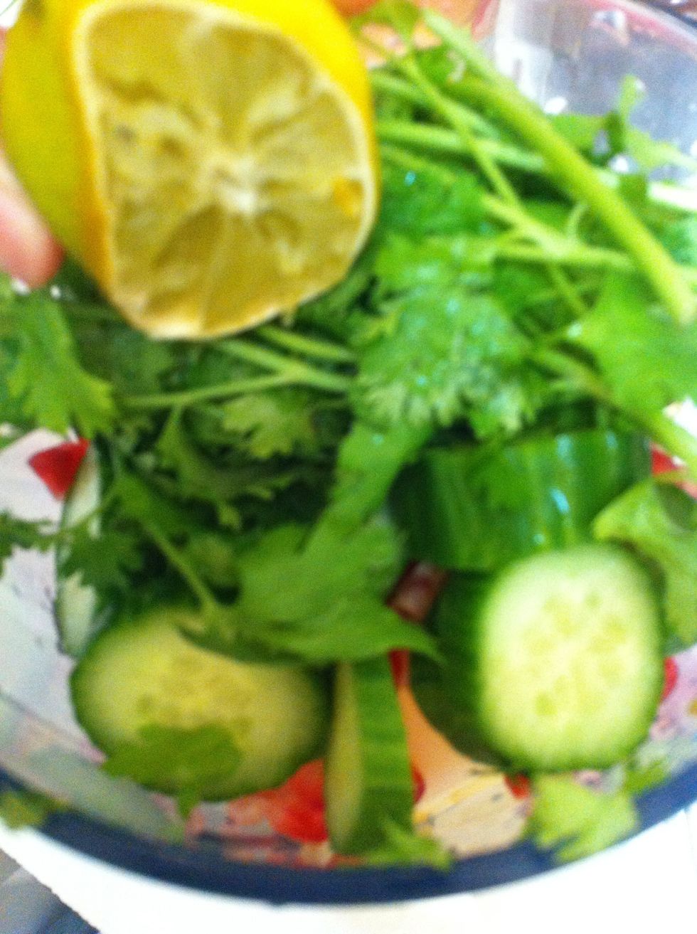 Squeeze in a lemon to really bring out the flavor n for vitamin c boost. really good for body immunity