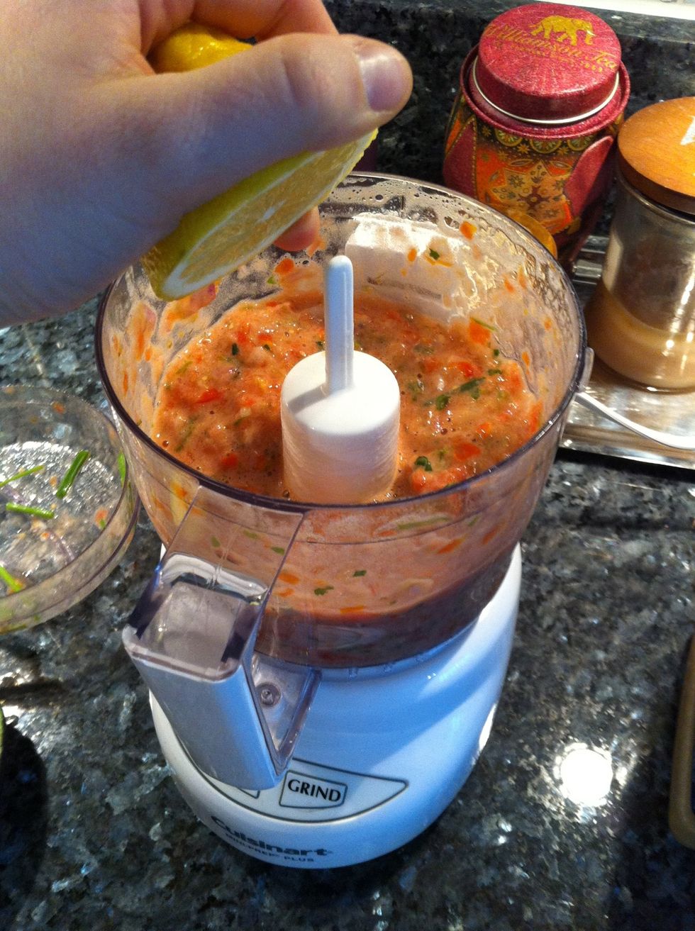 Squeeze in fresh lemon juice