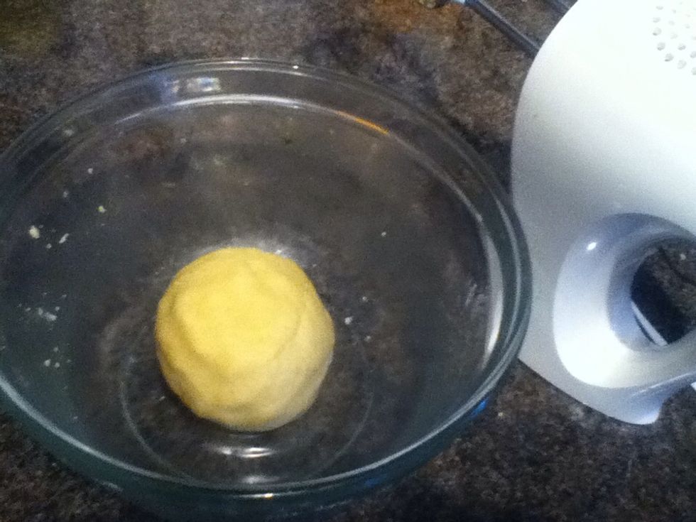 Squeeze the dough into a ball. Again if it will not hold, add more lemon juice! \ud83d\udc95