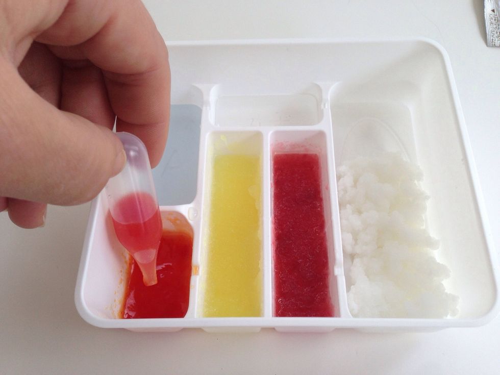 Squeeze the Orange Mixture up into Your Dropper-Next You will see AMAZING THINGS!!!