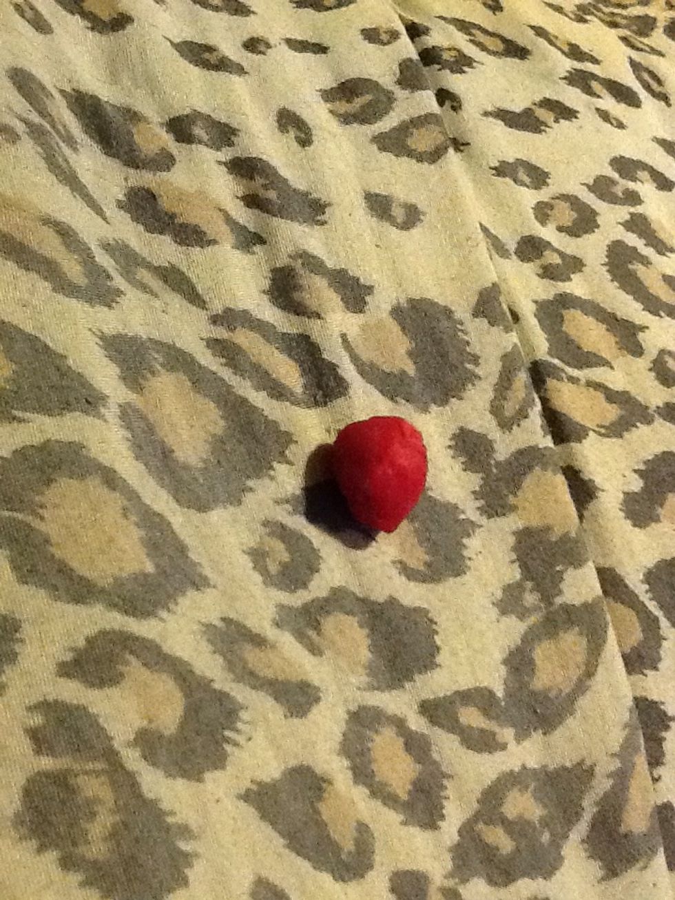 squish it into some kind of ball.