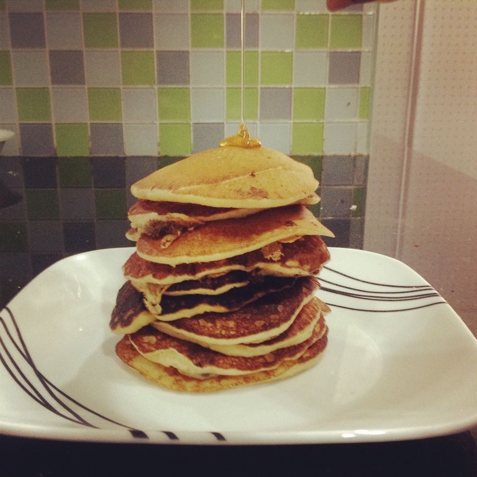 Stack them up & serve with the best maple syrup you can find. Or not. Whatever floats your boat. \ud83d\udea2 ok that's a ship but who cares...