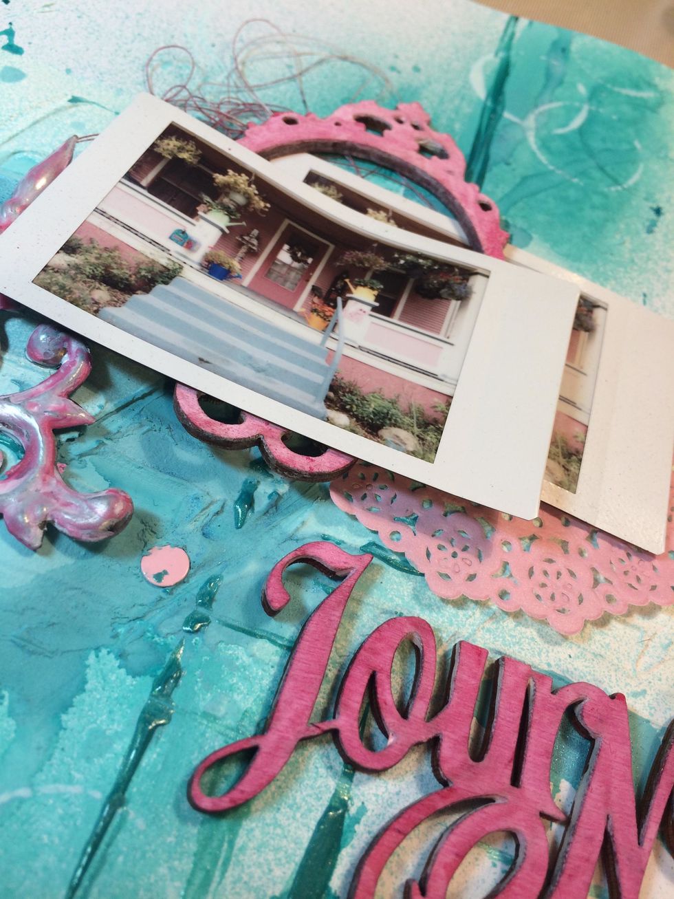 Stacking and layering.