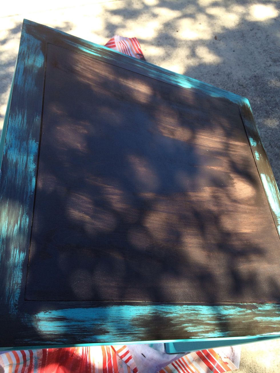 Stained board