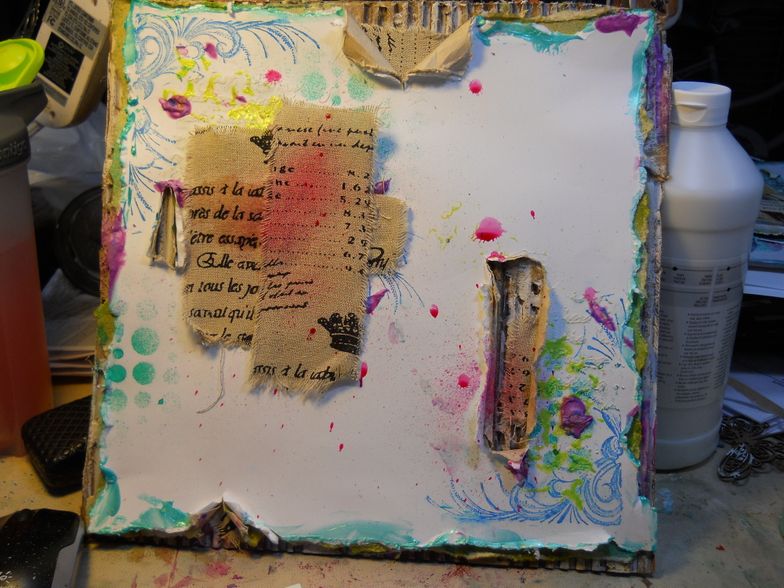 How to create mixed media project by kristie taylor - B+C Guides