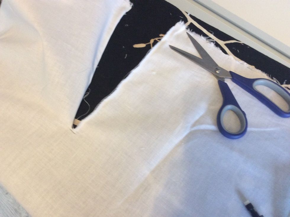 Stanna vid markeringen.