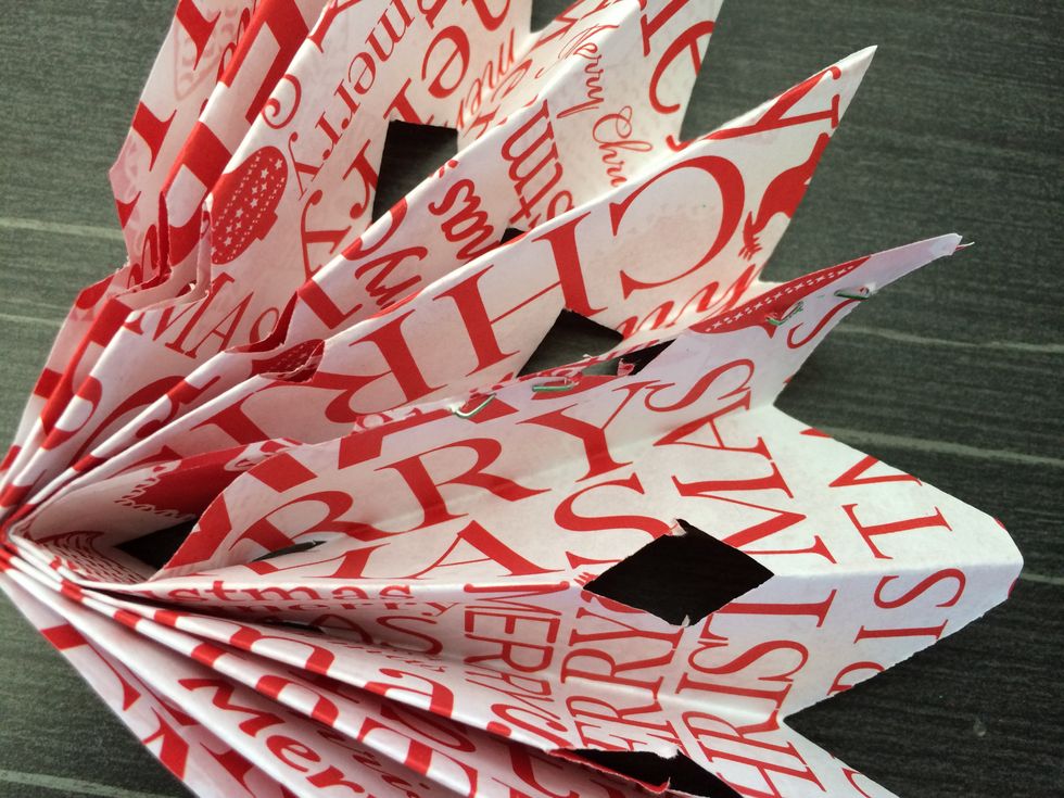 Staple it together.