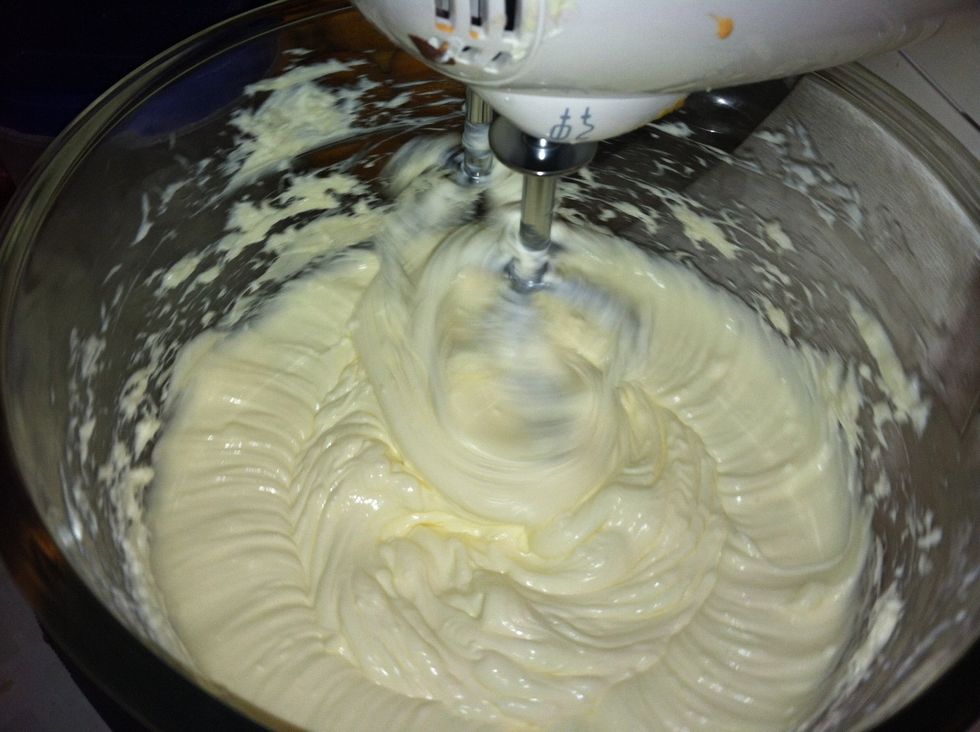 Start adding eggs...1 AT A TIME!!!!!