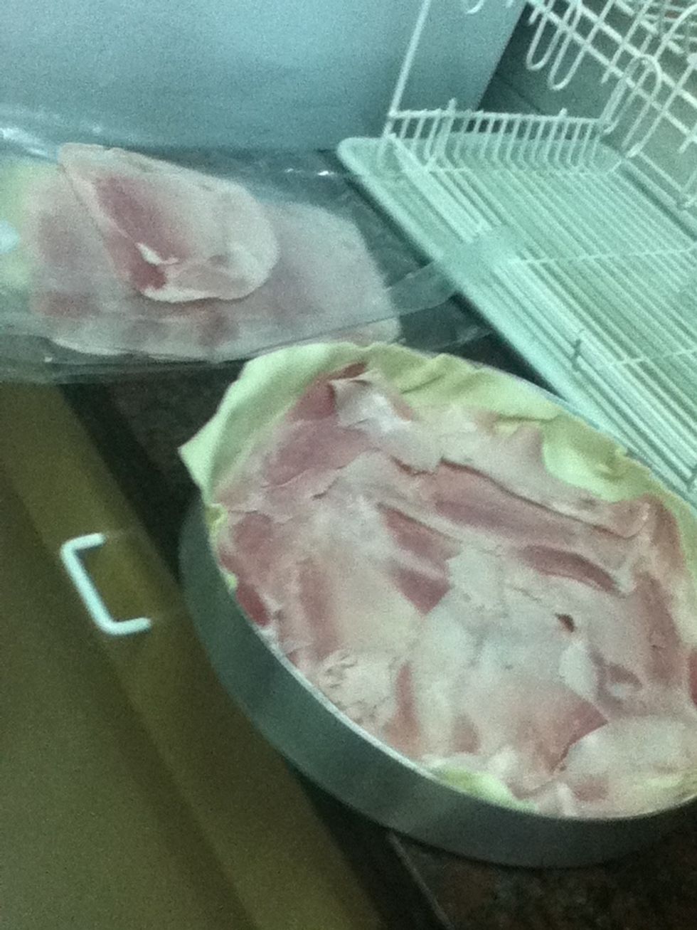 Start adding layers of ham