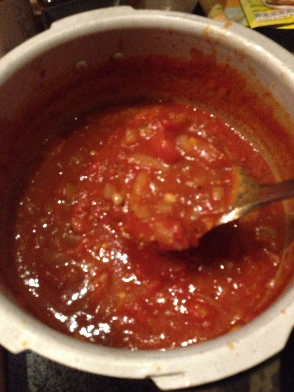 Start adding you sauce
