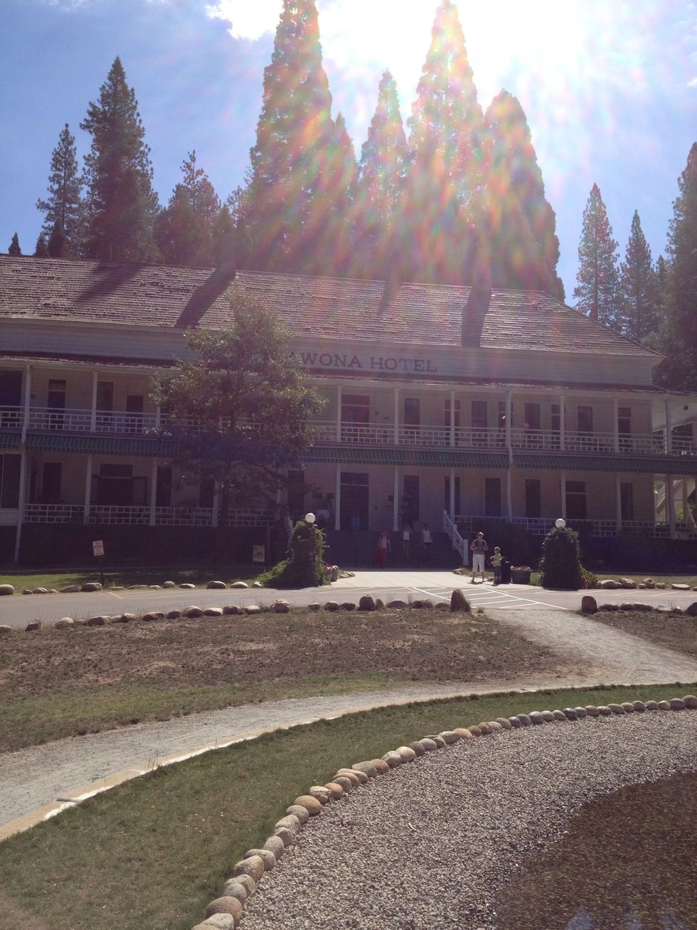 Start at the Wawona Hotel.