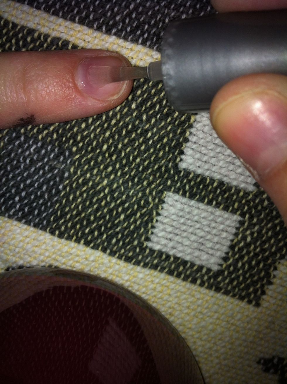 Start by adding a layer of clear coat