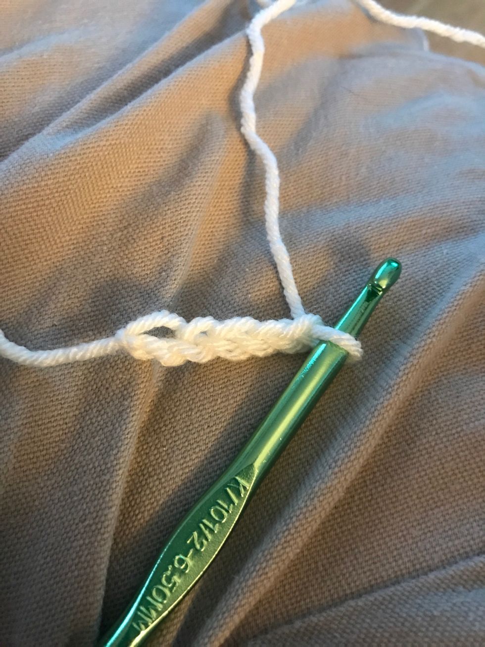 Start by chaining 5. If your not sure how to a job refer to my lesson 1 crochet video.