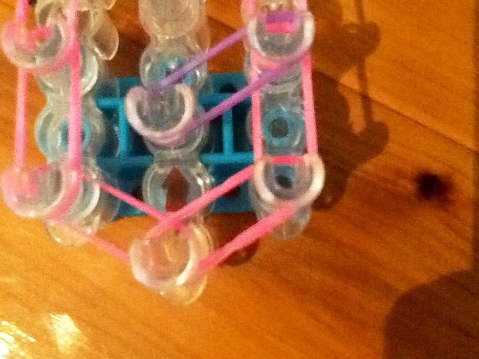 Start by doing this and do it clockwise all around the little bit to make it look like a star...