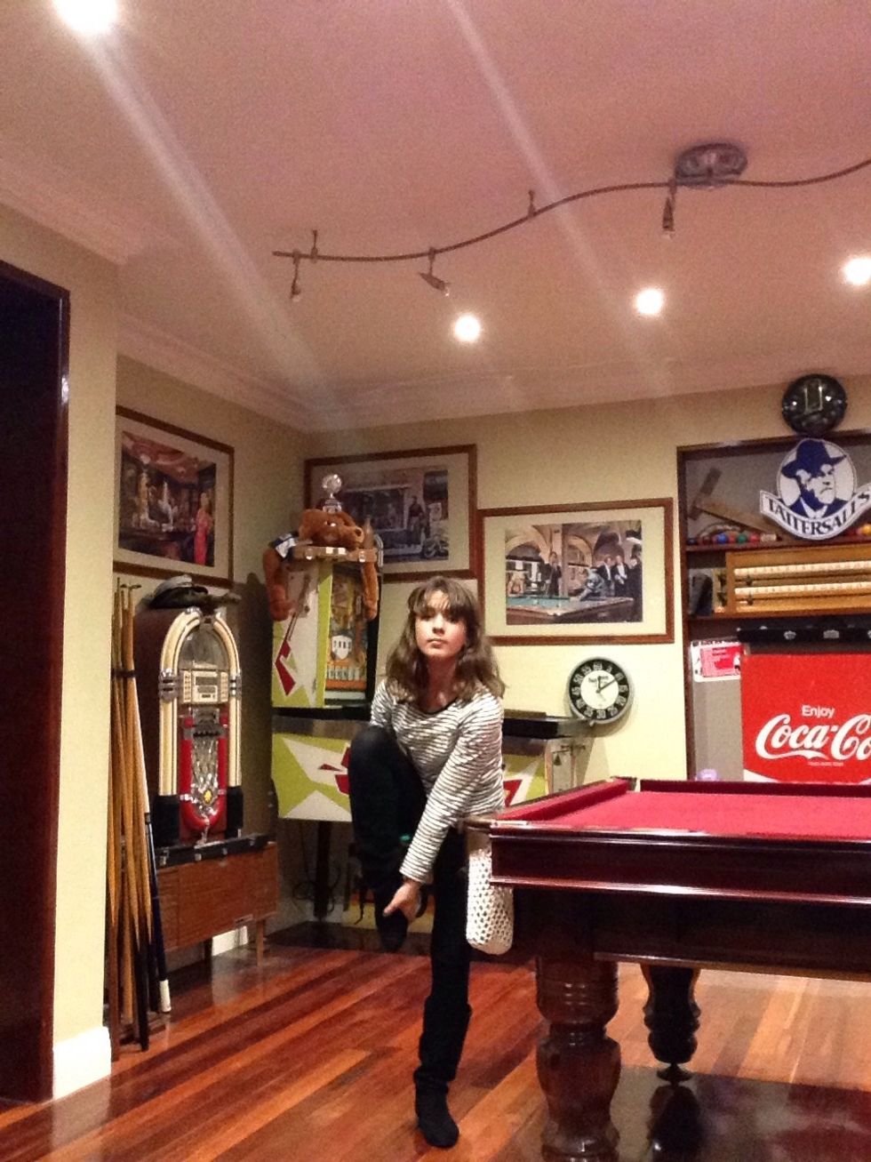 Start by grabbing ur GOOD leg with both arms