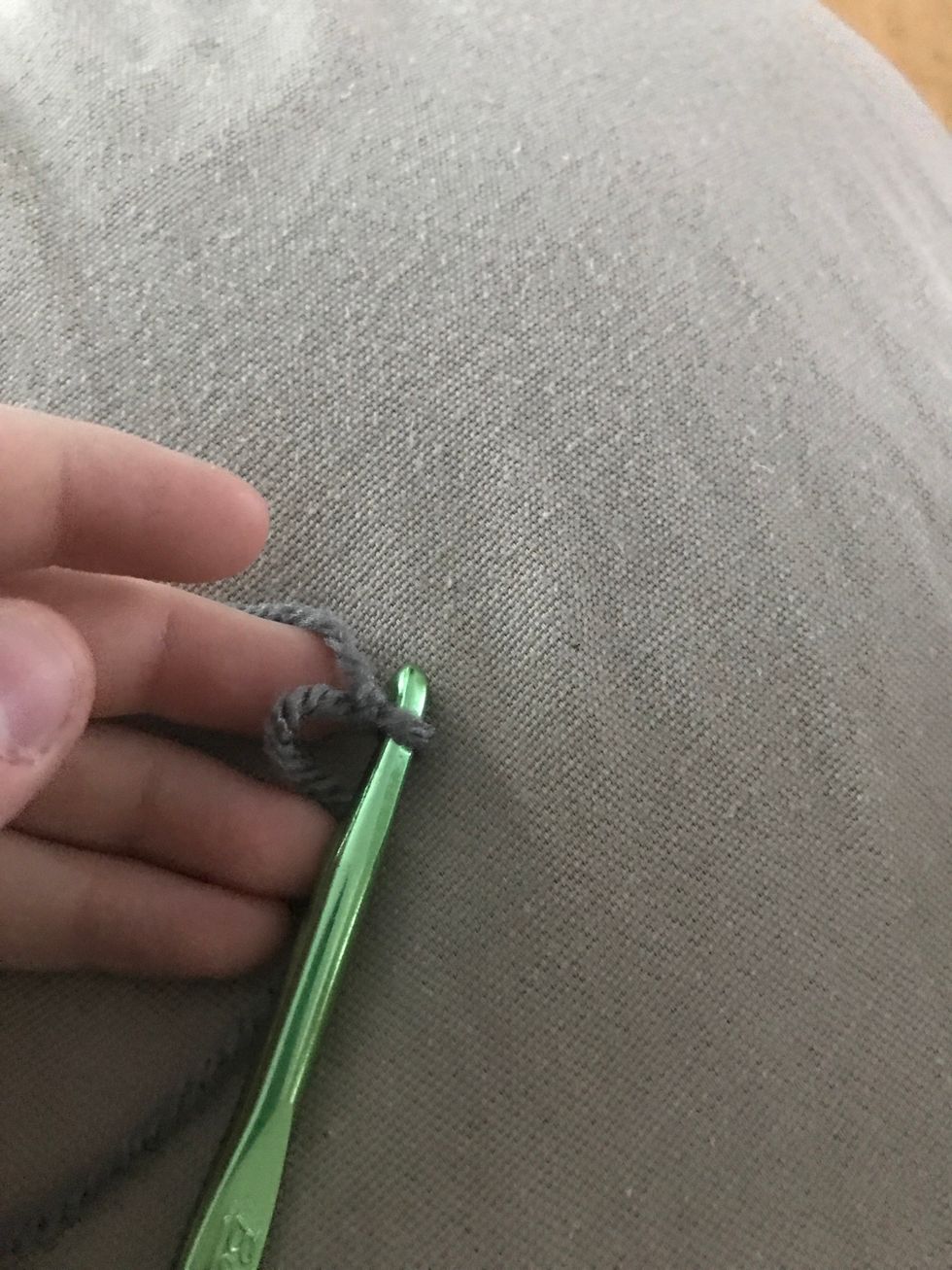 Start by making a slipknot, refer to lesson 5 on my channel if your not sure how to do this