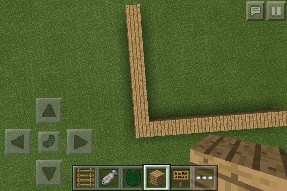 Start by making a square as big as you want