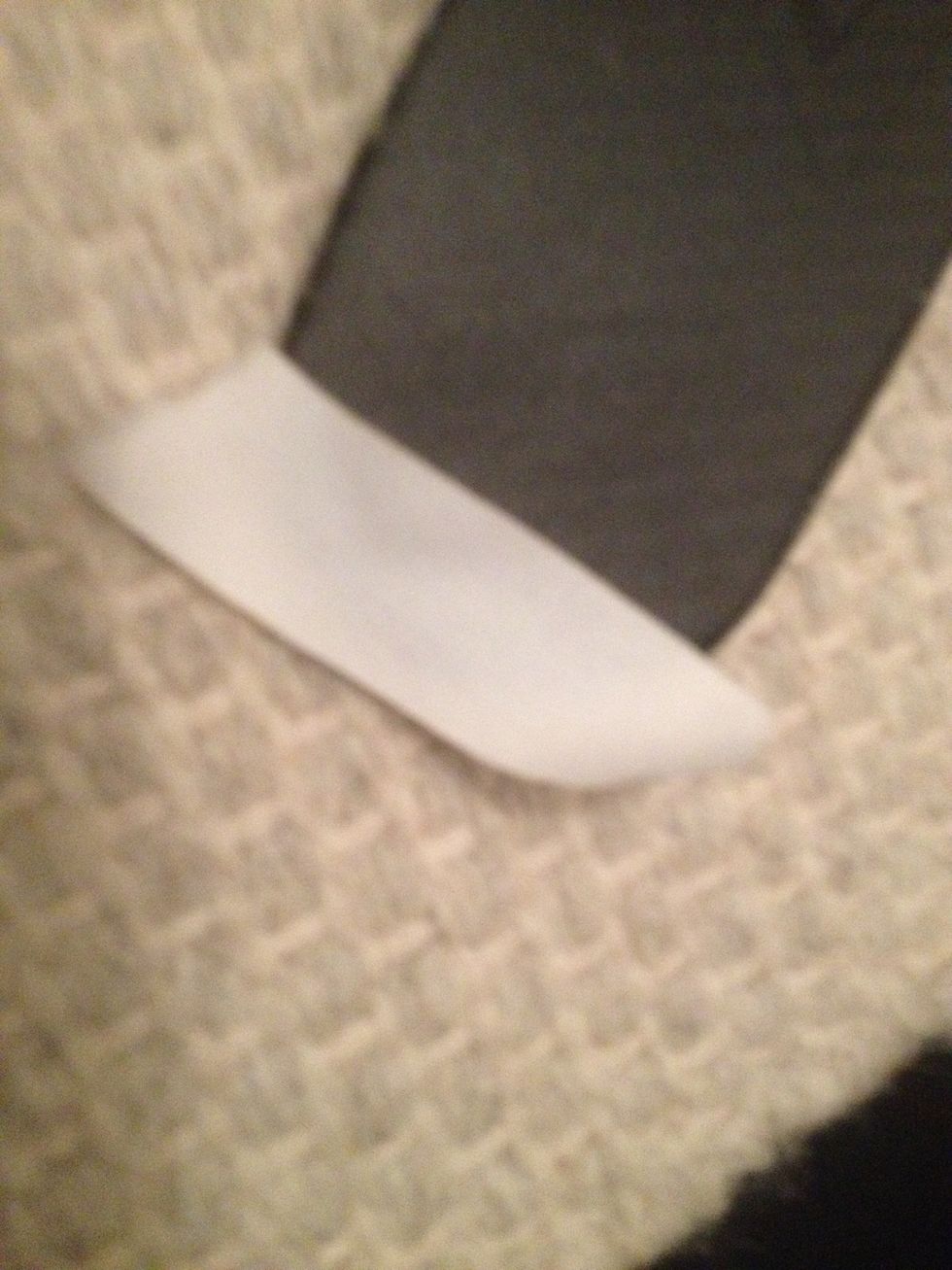 Start by measuring out the toe and putting the correct size of tape on