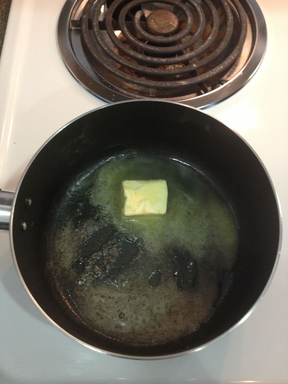 Start by melting your butter