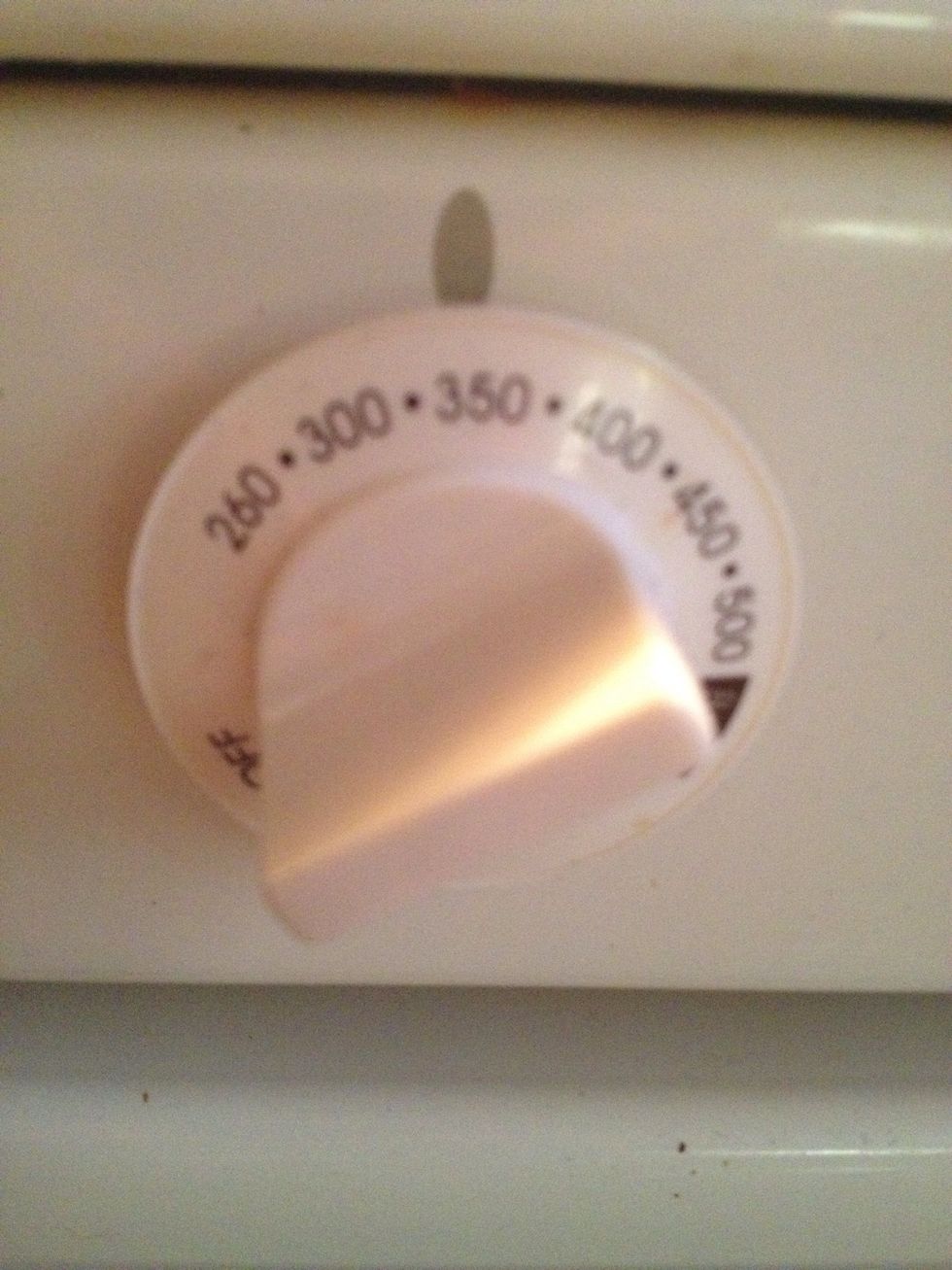 Start by preheating your oven to 350.