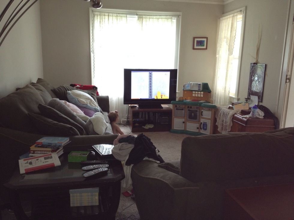 Start by rearranging your furniture into a circle.