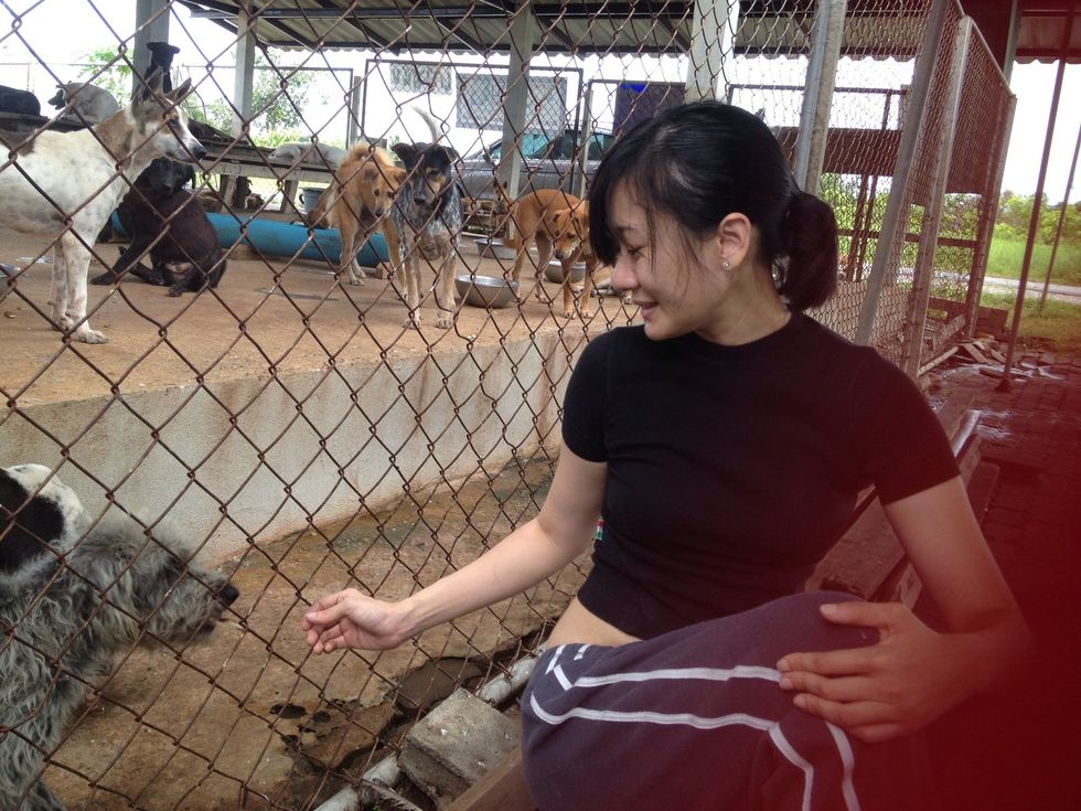 Start caring for others and stop worrying about yourself and your problems.