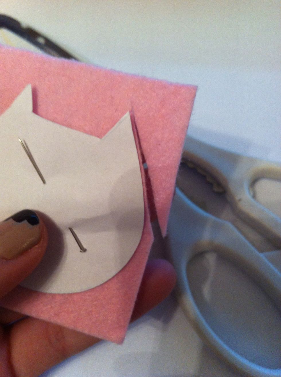 Start cutting with scissors