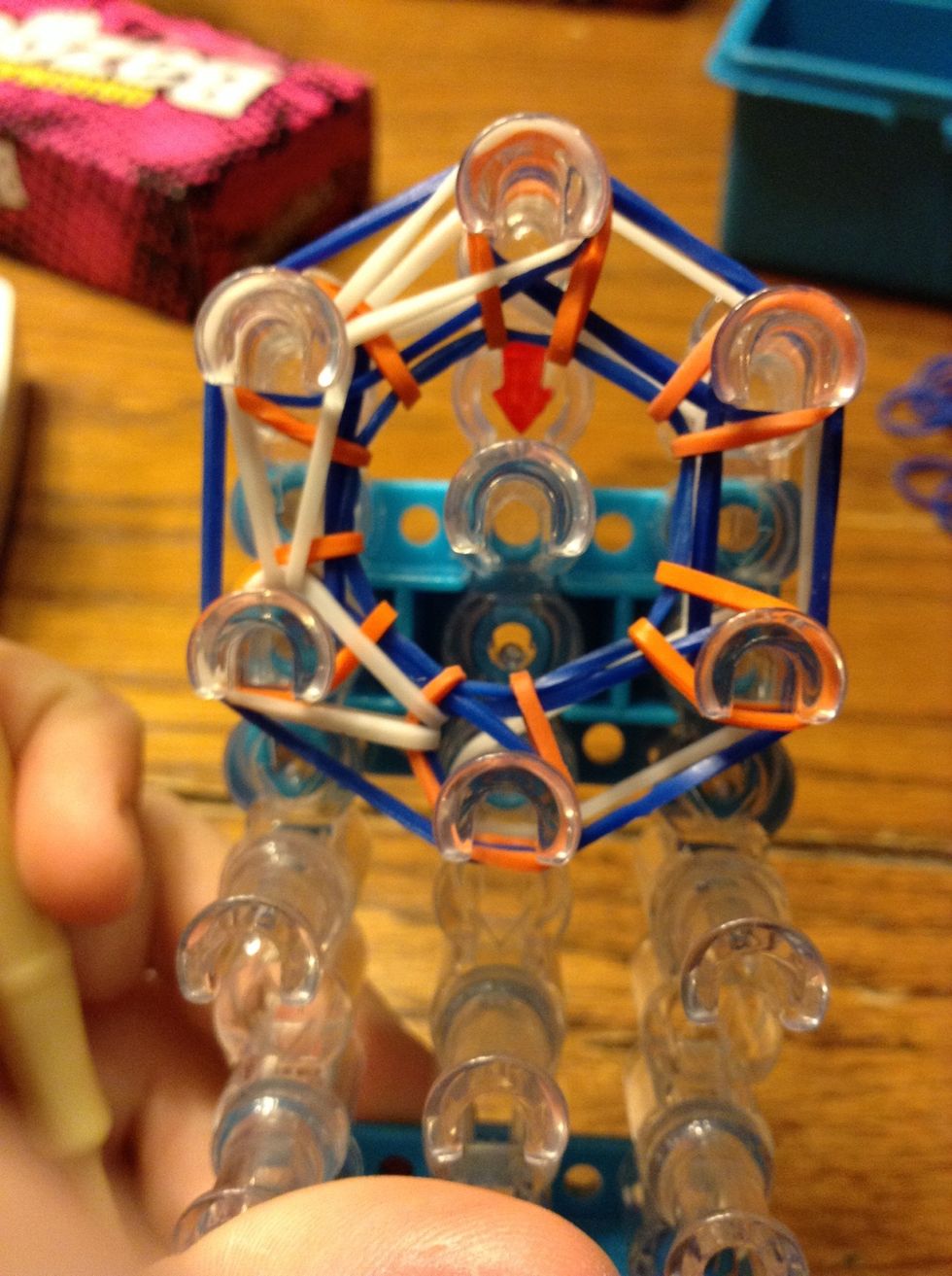 Start from the bottom and go to the right the same way.