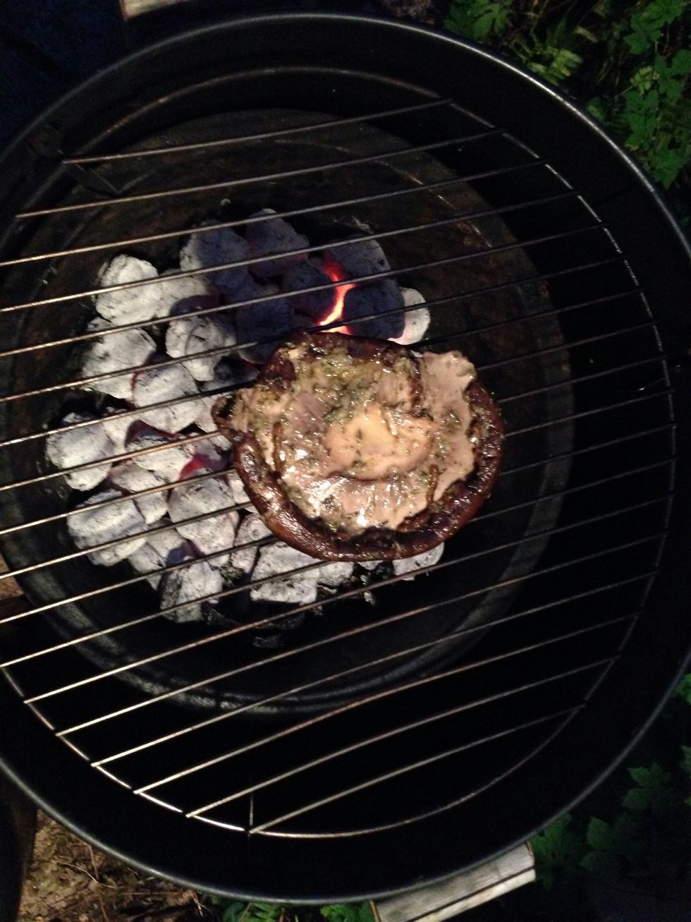 Start grilling ur Portobello mushrooms.