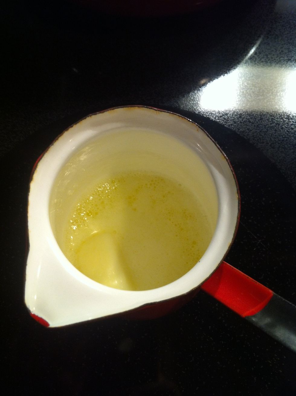 Start melting the butter
